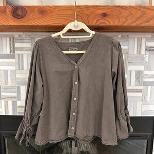Rudy Jude June Blouse in Beach Clay - Size Small